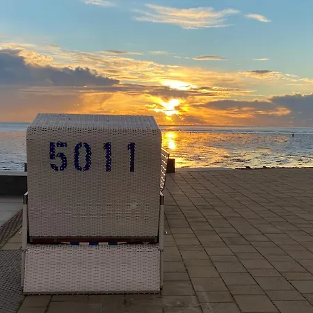 Haus Seehunde Im Buesumer Kurviertel Daire